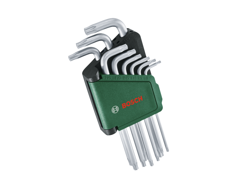 9-delni komplet ključev Bosch Torx, 1600A02Z9C